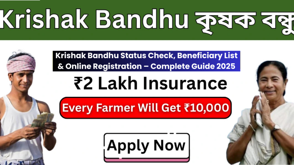 Krishak Bandhu Status Check, Beneficiary List & Online Registration – Complete Guide 2025